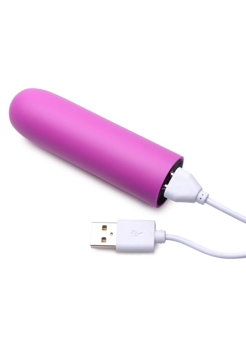 Bang! 10x Rechargeable Vibrating Bullet - Purple