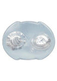 Cyclone Dual Ribbed Stroker - Clear - XLarge