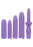 Dr. Laura Berman Rechargeable Dilators - Purple - Set Of 4