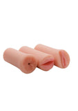 Jesse Jane Three-Way Stroker Set - Vanila - Flesh