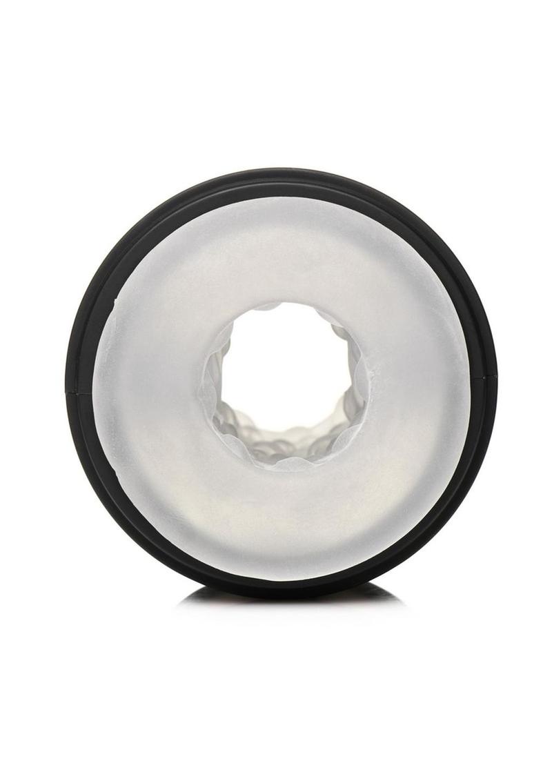 Lovebotz 10x Cyber Stroke Rechargeable Vibrating Stroker - Black