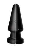 Master Series Ass Max Anal Plug - Black - Large