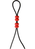Master Series - Crimson Tied Bolo Lasso Style Adjustable Cock Ring