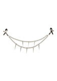 Master Series Daggers Double Chain Nipple Clamps