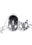 Master Series Spike Chamber Chastity Cage - Stainless - Steel