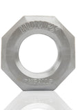 Oxballs Humpx Silicone Cock Ring - Silver