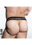 Packer Cargo Quilt Slider-Strap Jock - Black Puff - Large