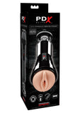 Pipedream Extreme Elite Rechargeable Cock Compressor Vibrating Masturbator - Pussy
