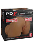 Pdx Elite Shake That Ass Vibrating Rechargeable Mega Masturbator