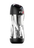 Pdx Elite Viewtube Pro Rechargeable Stroker - Black/Clear