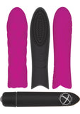 Pleasure Silicone Sleeve Trio with Bullet Kit