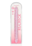 Realrock Crystal Clear Double Dong