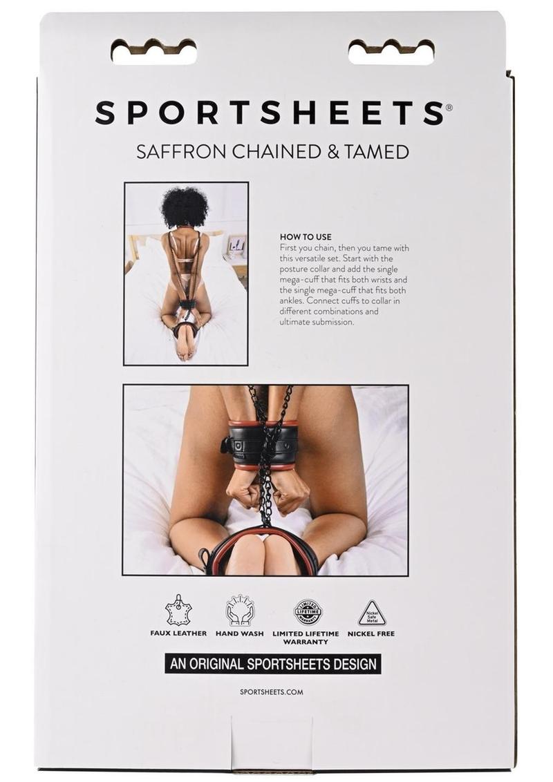 Saffron Chained and Tamed - Black/Red