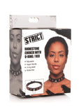 Strict Rhinestone Choker with O-Ring