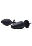Trinity Men Inflatable Butt Plug - Black