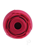 Adam & Eve Eve's Ravishing Rose Clit Pleaser Silicone Rechargeable Stimulator - Red