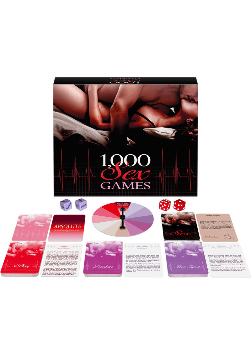 1000 Sex Games Card Game