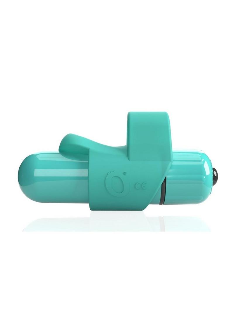 4t Fingo Slim Finger Vibrator - Green/Kiwi