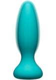 A-Play Vibe Experienced Anal Plug with Remote Control - Teal