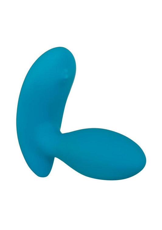 Adam and Eve - Eve's G-Spot Thumper with Clit Motion Silicone Rechargeable Remote Control Massager - Teal