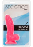 Addiction Toy Collection Tom Silicone Dildo with Balls