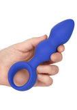 Admiral Advanced Beaded Silicone Anal Probe - Blue