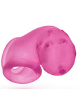 Airlock Air-Lite Vented Silicone Chastity - Pink Ice - Pink