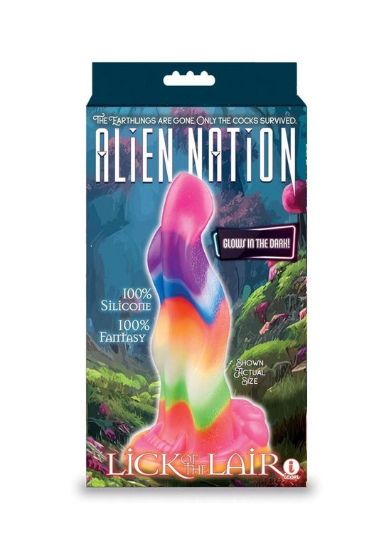 Alien Nation Lick Of The Lair Silicone Creature Dildo - Multicolor