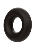 Alpha Liquid Silicone Prolong Cock Ring - Black - Medium