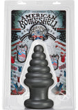 American Bombshell Destroyer Anal Plug - Grey/Gun Metal