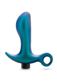 Anal Adventures Matrix Teleportation Plug Rechargeable Silicone Anal Plug - Lunar