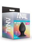 Anal Adventures Platinum Silicone Anal Stout Plug