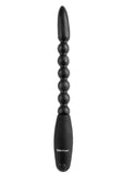 Anal Fantasy Collection Flexa Pleaser Power Beads Waterproof - Black - 7in