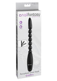 Anal Fantasy Collection Flexa Pleaser Power Beads Waterproof - Black - 7in