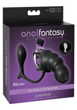 Anal Fantasy Elite Silicone Ass Gasm Cock Blocker Chastity Cage - Black