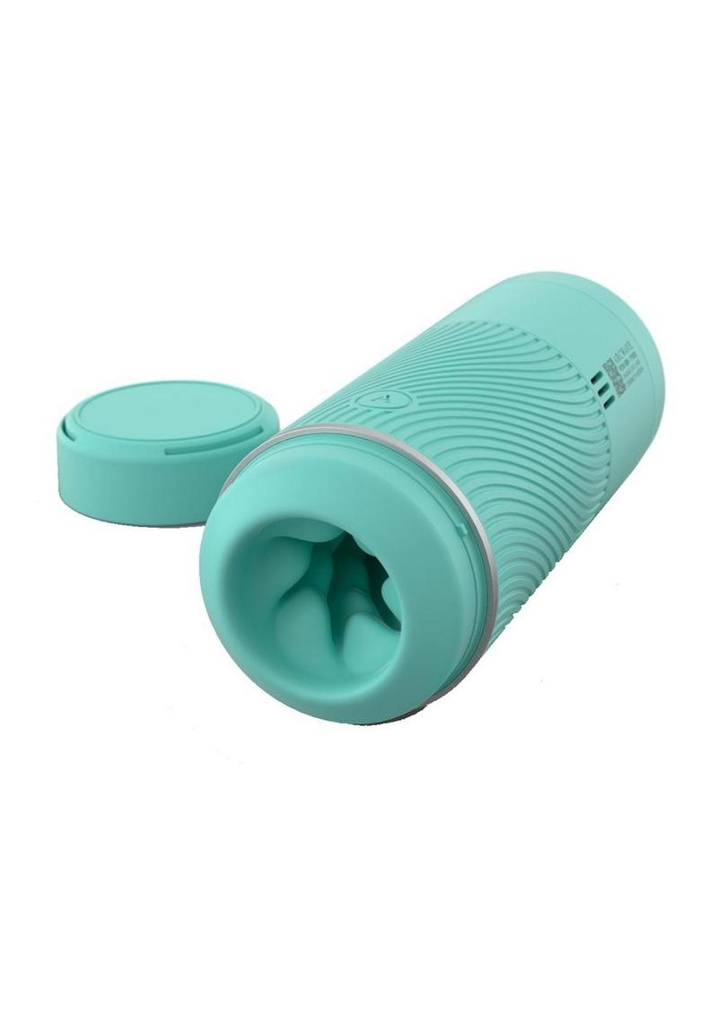 Arcwave Pow Silicone Dual End Stroker - Green/Mint Teal