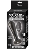 Ass-Sation Remote Control Vibrating Metal Anal Bulb