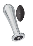 Ass-Sation Remote Control Vibrating Metal Anal Bulb