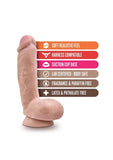 Au Naturel Anthony Dildo - Vanilla - 8.5in