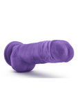Au Naturel Bold Big Boy Dildo with Suction Cup - Purple - 10in