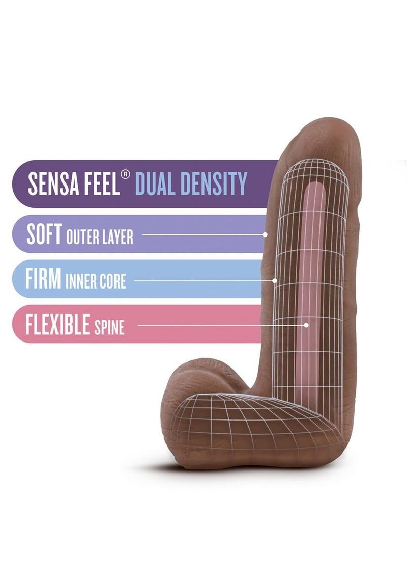 Au Naturel Carlito Dildo - Caramel - 5.5in