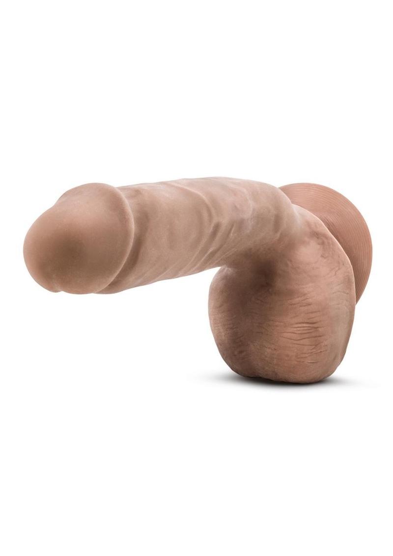 Au Naturel Macho Dildo - Caramel - 8.75in