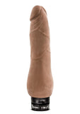 Au Naturel Tomas Vibrating Dildo - Caramel - 9in