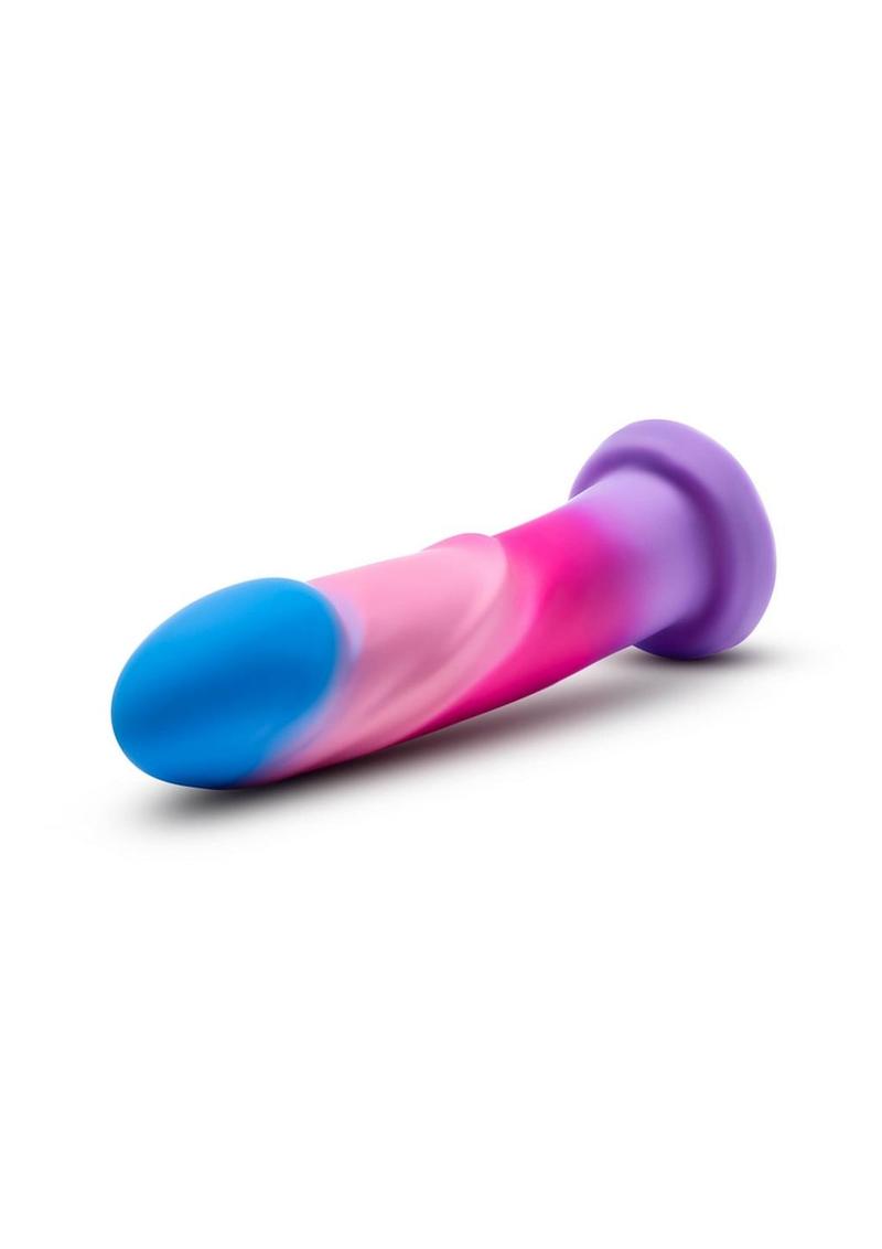 Avant Borealis Dreams Silicone Dildo - Cotton Candy - Multicolor