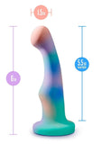 Avant Opal Dreams Silicone Dildo - Aqua/Blue