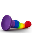 Avant Pride P1 Freedom Silicone Dildo - Multicolor - 6in