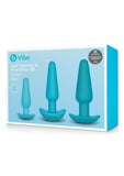 B-Vibe Anal Education Set Rechargeable Silicone Anal Play