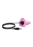 B-Vibe Beginner's Vibrating Rechargeable Silicone Butt Plug - Pink