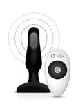 B-Vibe Novice Plug Rechargeable Silicone Anal Plug with Remote Control