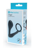 B-Vibe Ringer Silicone C-Ring and Plug